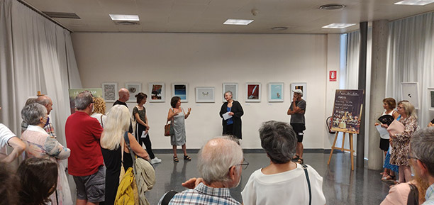 Exposició homenatge a Marcel Ayats a Sant Quirze del Valles _1-IX-2022