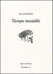 Portada llibre 'Tiempo inestable'