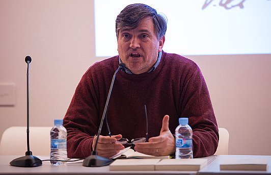 Esteban Martínez va fer la presentació de l'acte