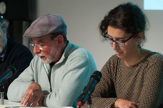 El poeta Marcel Ayats als Dilluns poètics a la UES