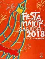 Cartell Festa Major de Sabadell 2018
