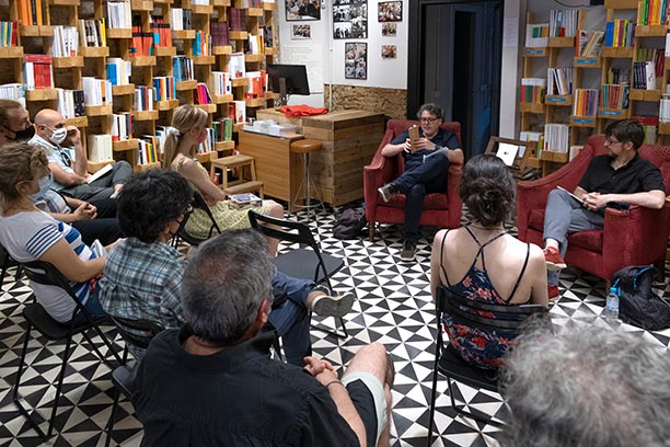 Presentació del llibre «Cua de foc» de David Madueño a Barcelona