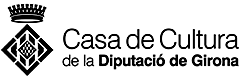 Logo Casa de Cultura de la Diputacio de Girona