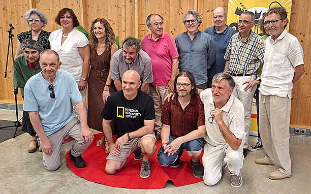 Foto de grup dels participants