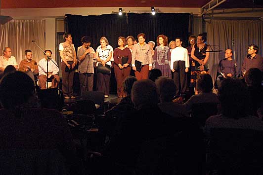 Recital po&egrave;tic a l'auditori de l'&Agrave;gora a Sabadell